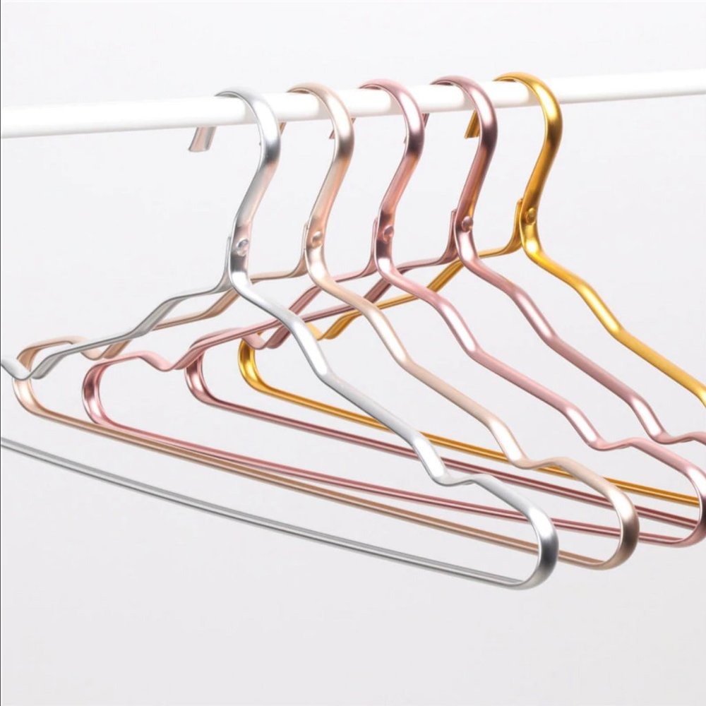 Gold Heavy Duty Metal Photography Clothes Hanger